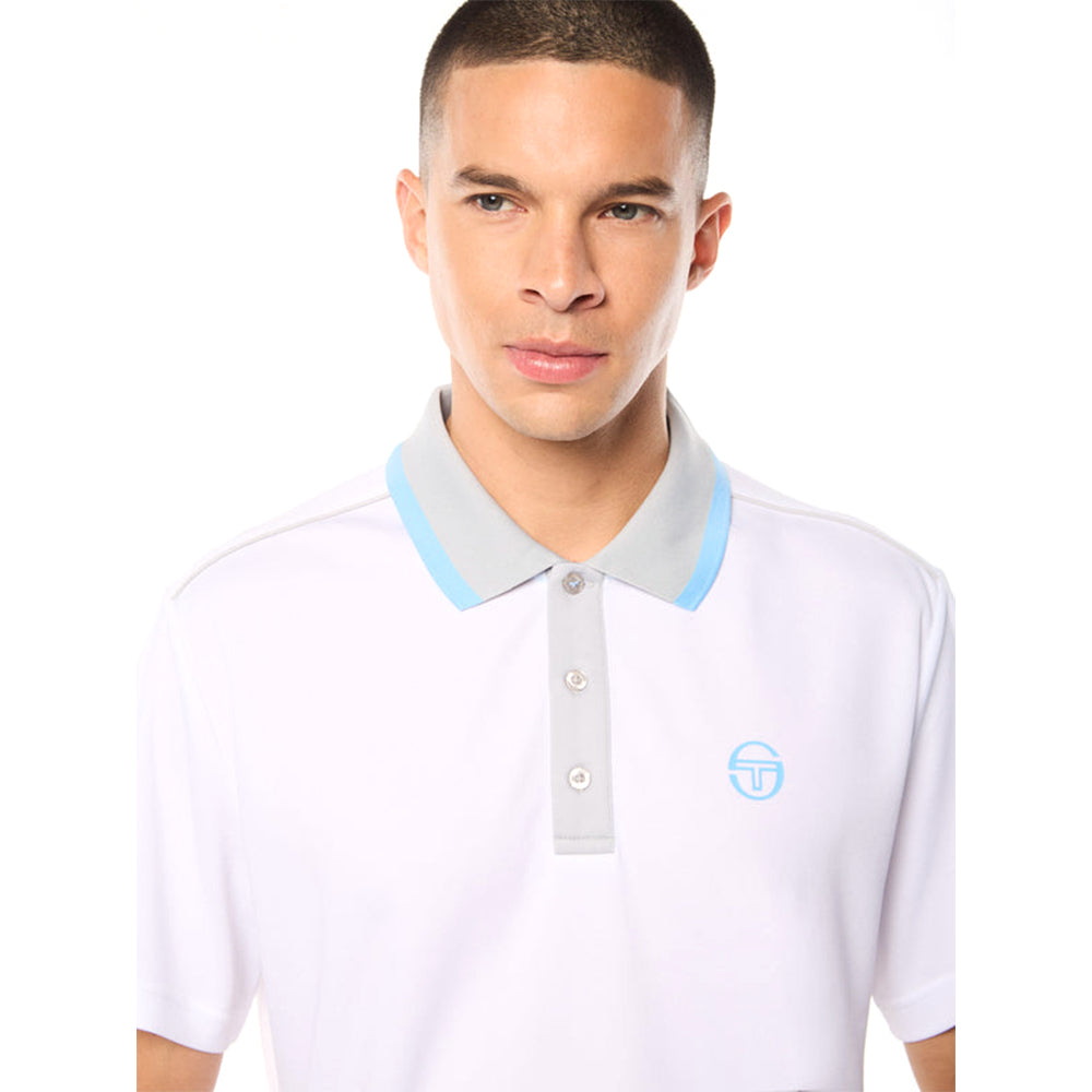 Sergio Tacchini Racchetto Polo | Brilliant White