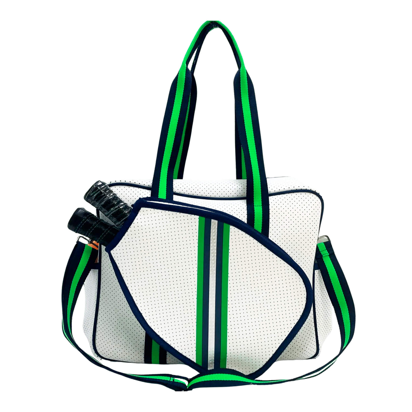 PickleballMonger - Pickleball Bags White & Green