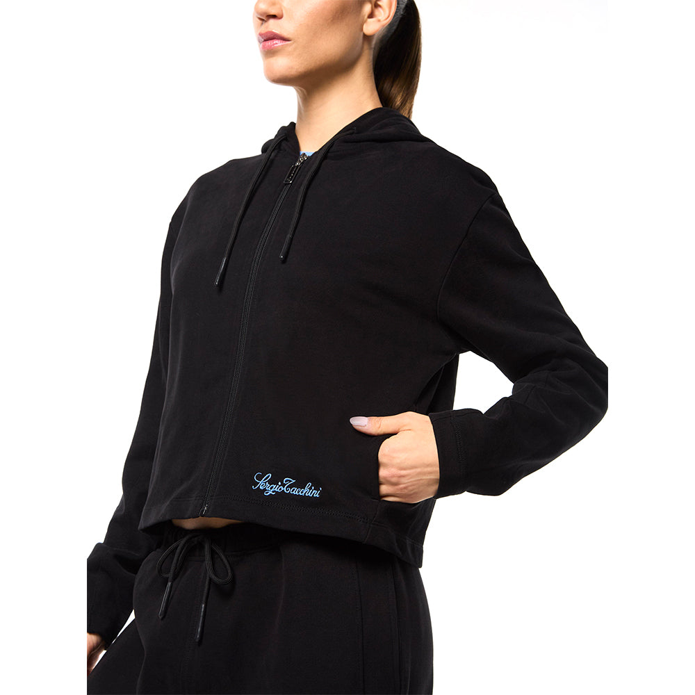 Sergio Tacchini Nera Hoodie - Black Beauty