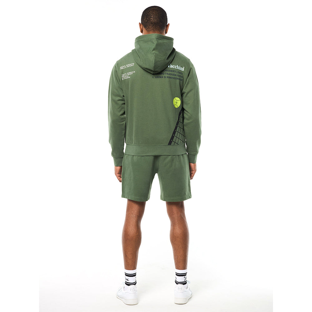 Sergio Tacchini Netto Hoodie - Duck Green