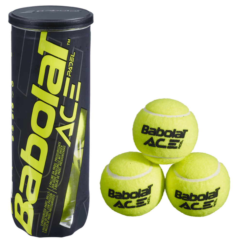 Babolat Ace Padel Balls | 3 Ball Can