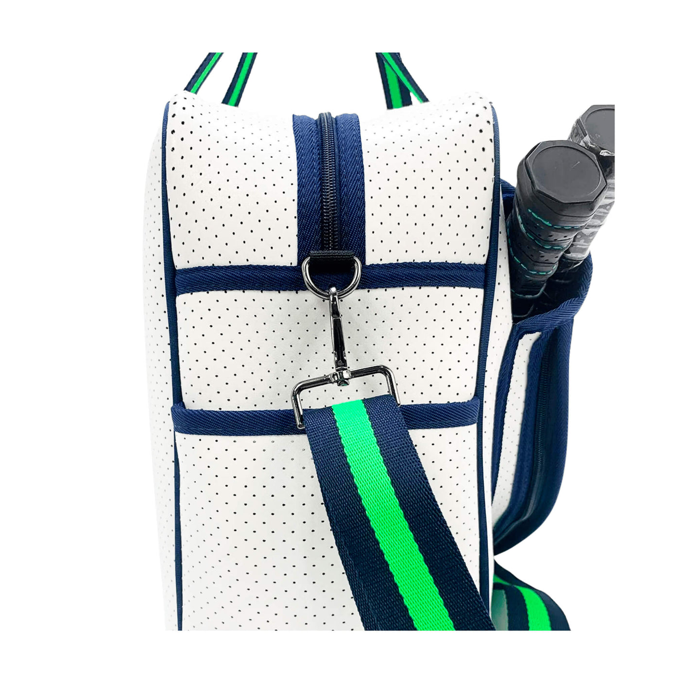 PickleballMonger - Pickleball Bags White & Green