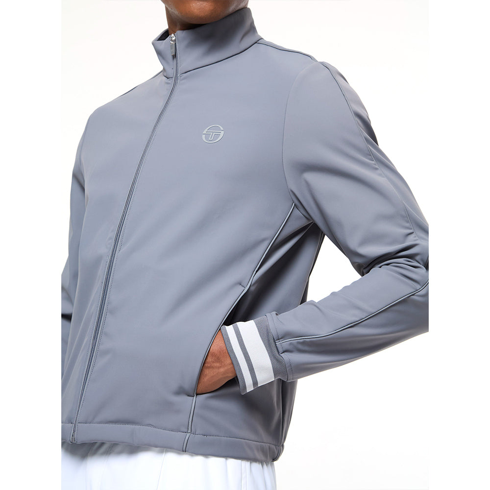 Sergio Tacchini Ibrido Technical Fleece Jacket - Quiet Shade
