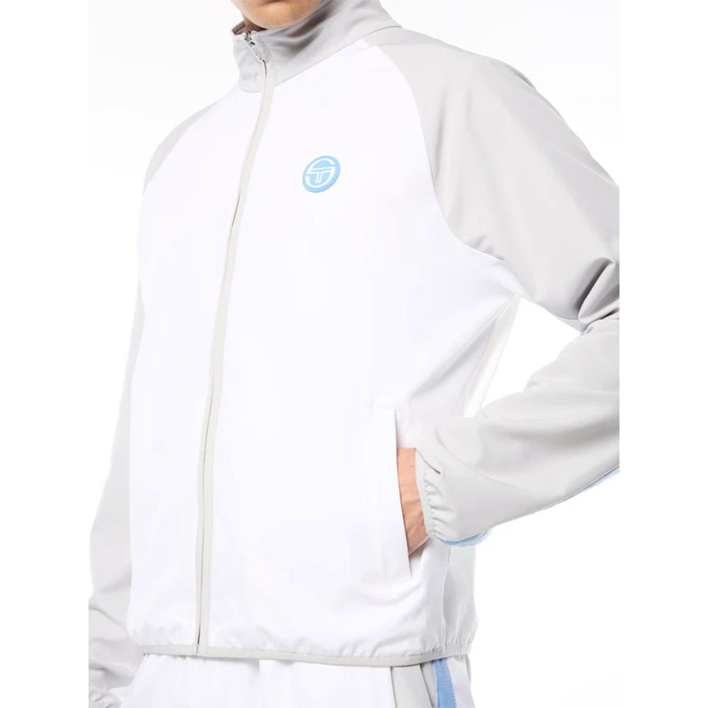 Sergio Tacchini Racchetto Track Jacket | Brilliant White