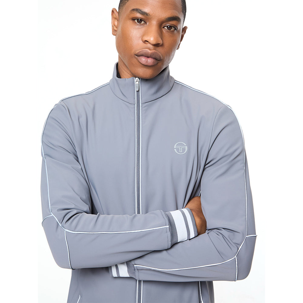 Sergio Tacchini Ibrido Technical Fleece Jacket - Quiet Shade