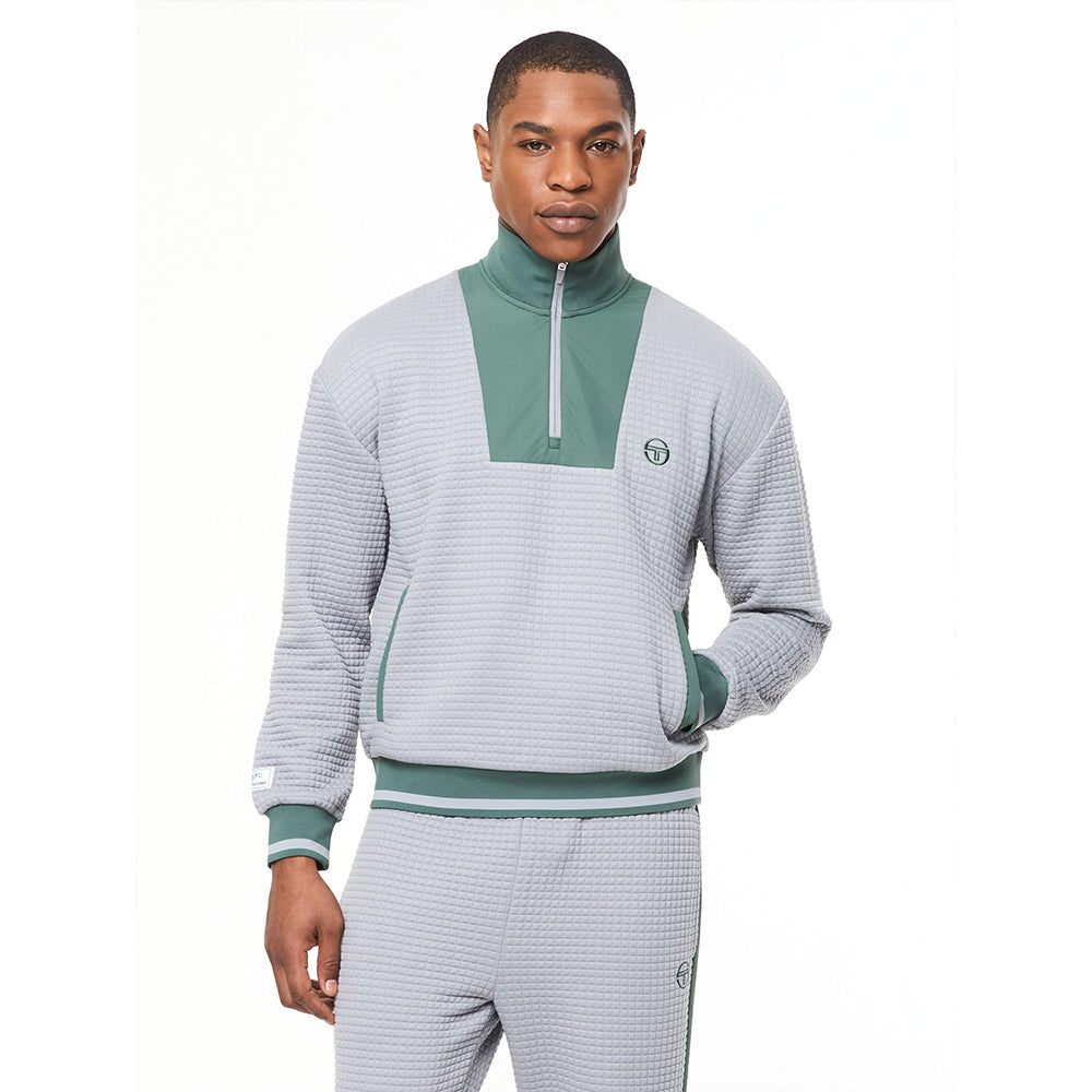 Sergio Tacchini Netto Quarter Zip - Sleet