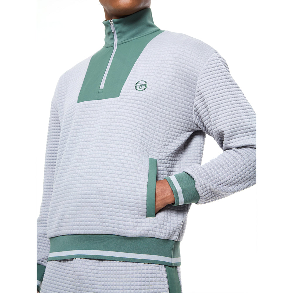 Sergio Tacchini Netto Quarter Zip - Sleet
