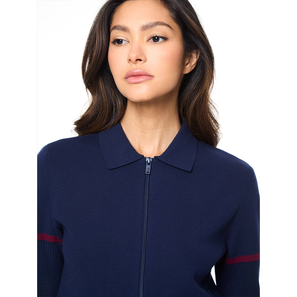 Sergio Tacchini Nota Knit Jacket - Maritime Blue