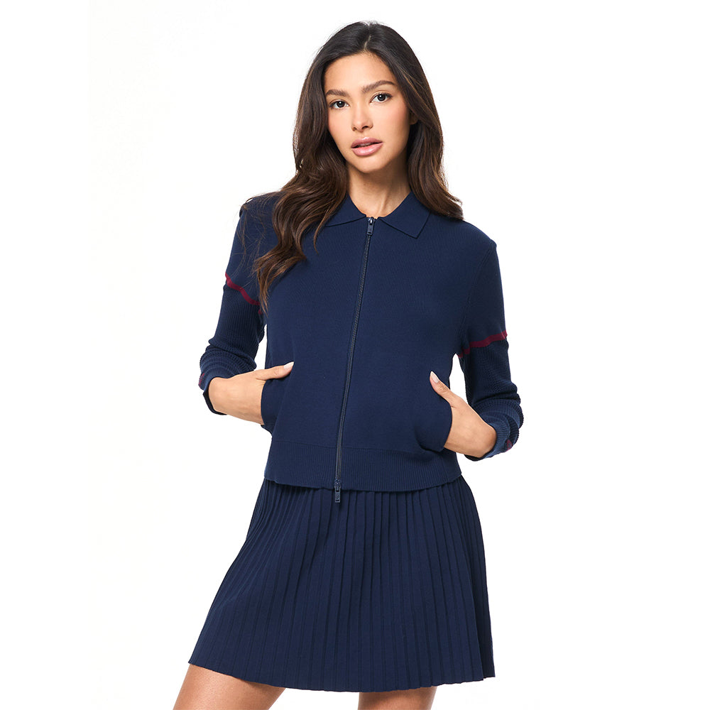 Sergio Tacchini Nota Knit Jacket - Maritime Blue