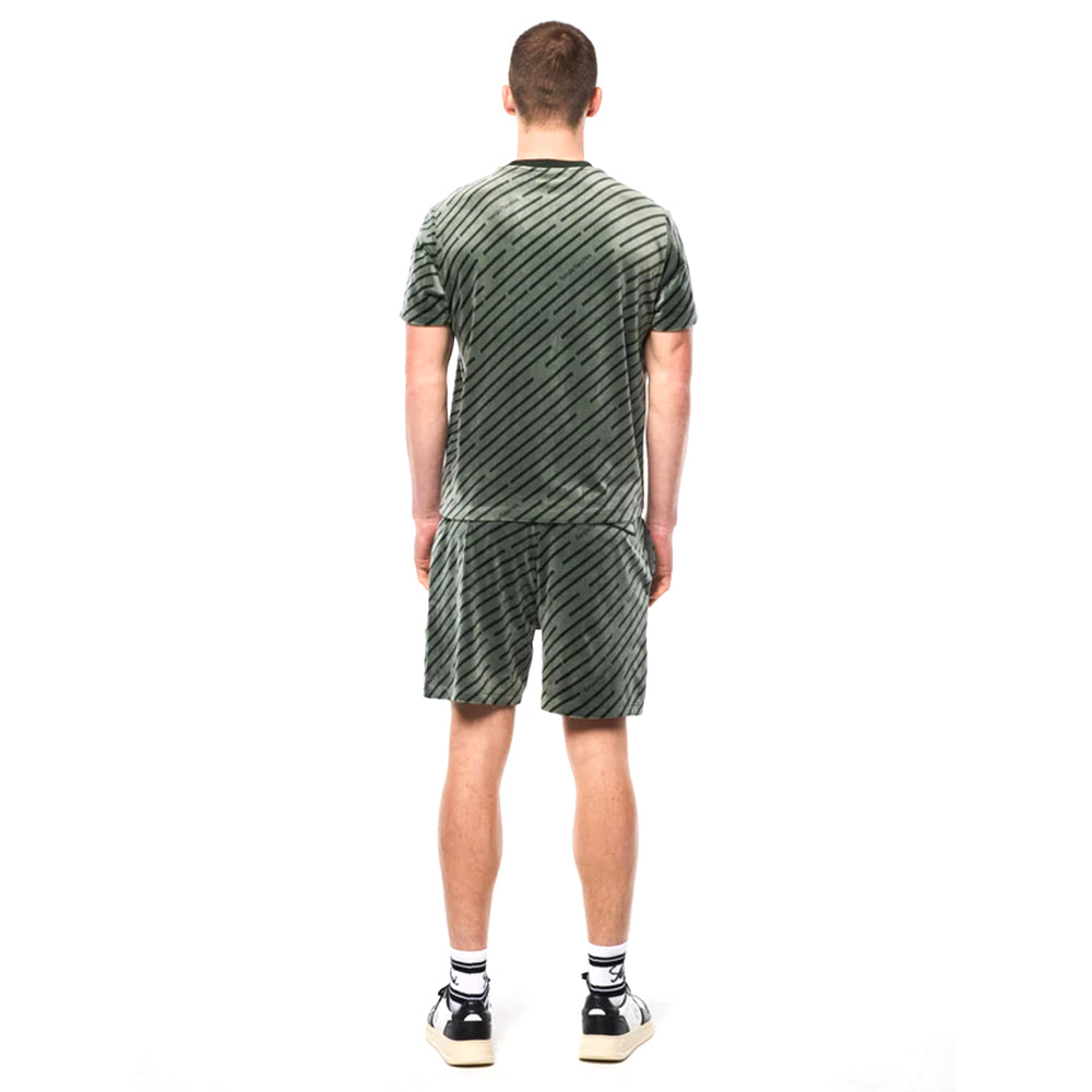 Camisa Obliquo Velour de Sergio Tacchini | Verde Agave