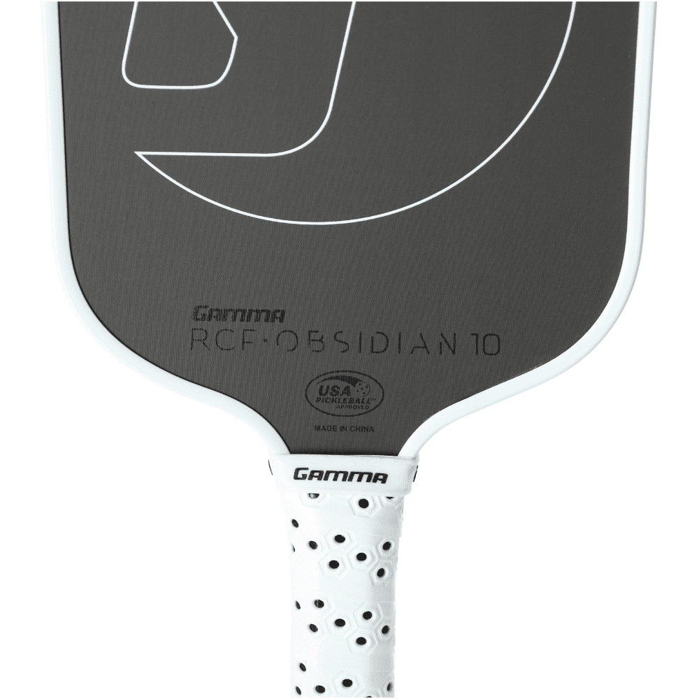 Gamma Sports Pickleball Paddle RCF Obisidian 10 Power