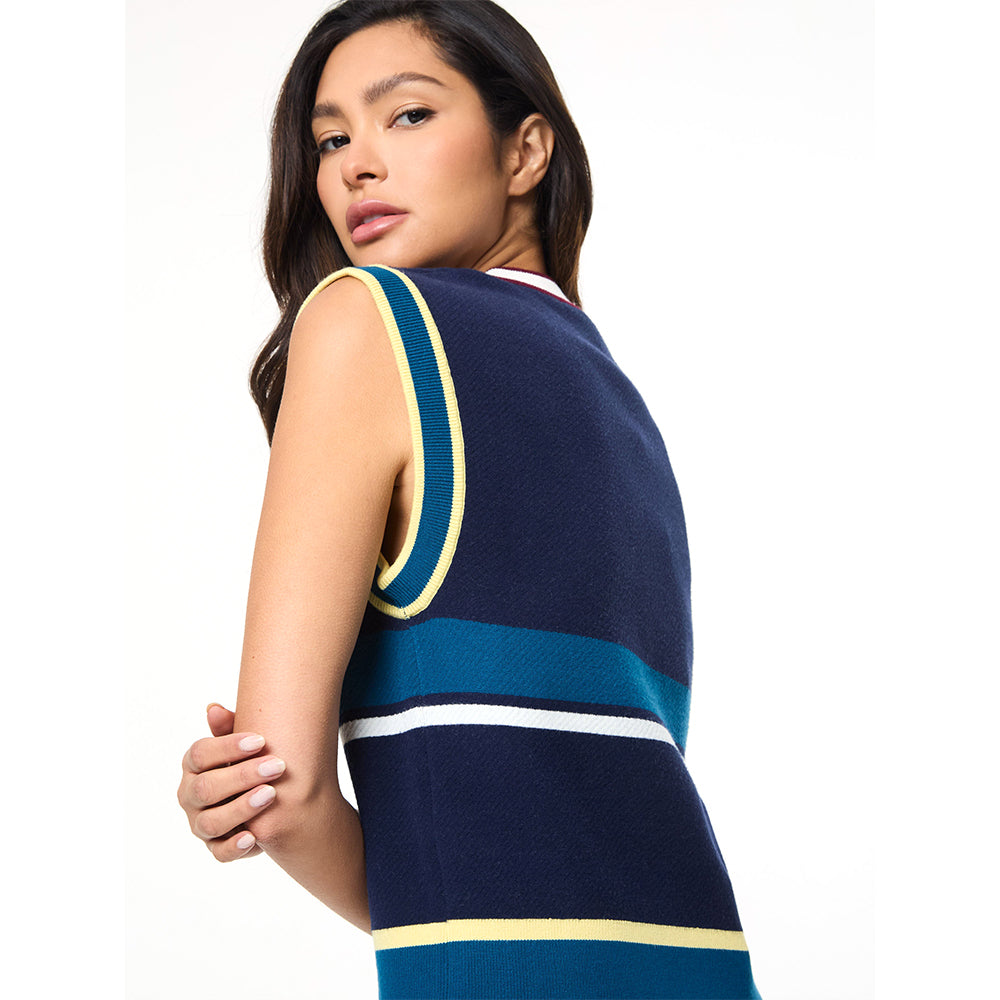 Sergio Tacchini Nota Knit Vest - Maritime Blue