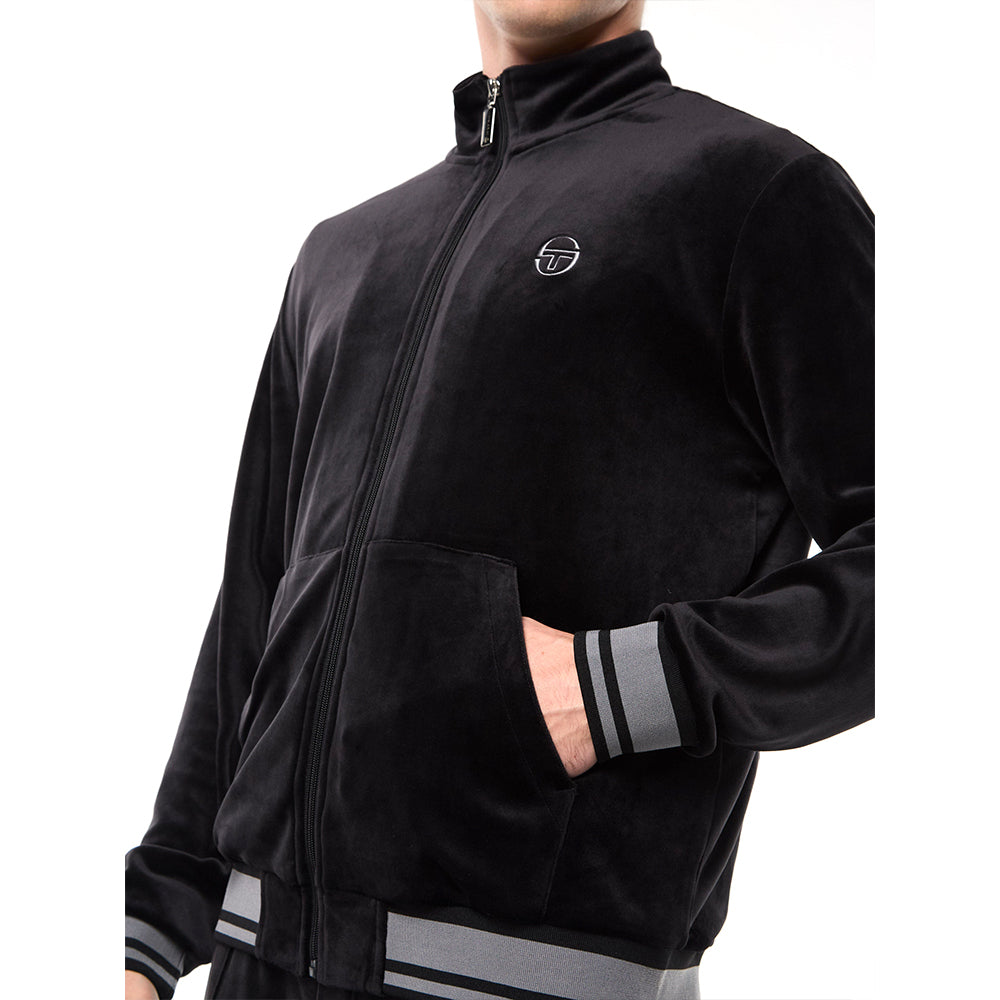 Sergio Tacchini Viaggioa Track Jacket - Black Beauty
