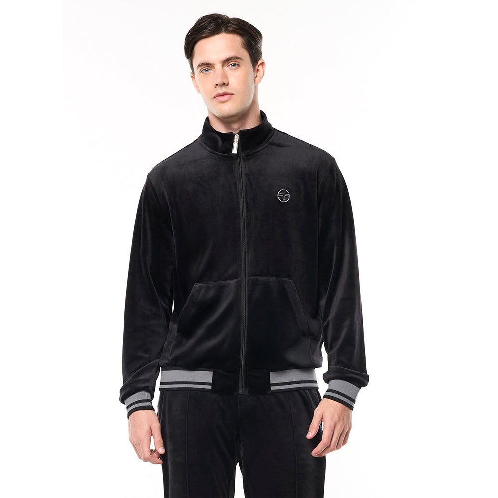 Sergio Tacchini Viaggioa Track Jacket - Black Beauty