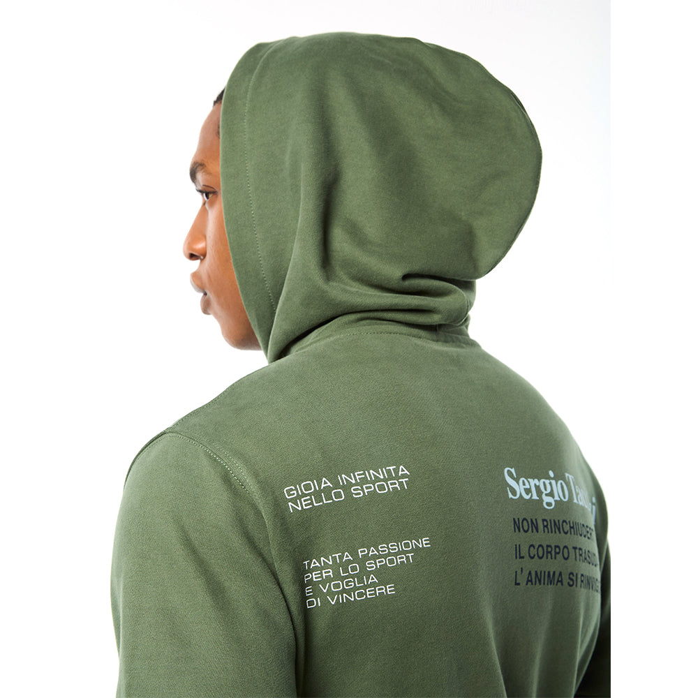 Sergio Tacchini Netto Hoodie - Duck Green