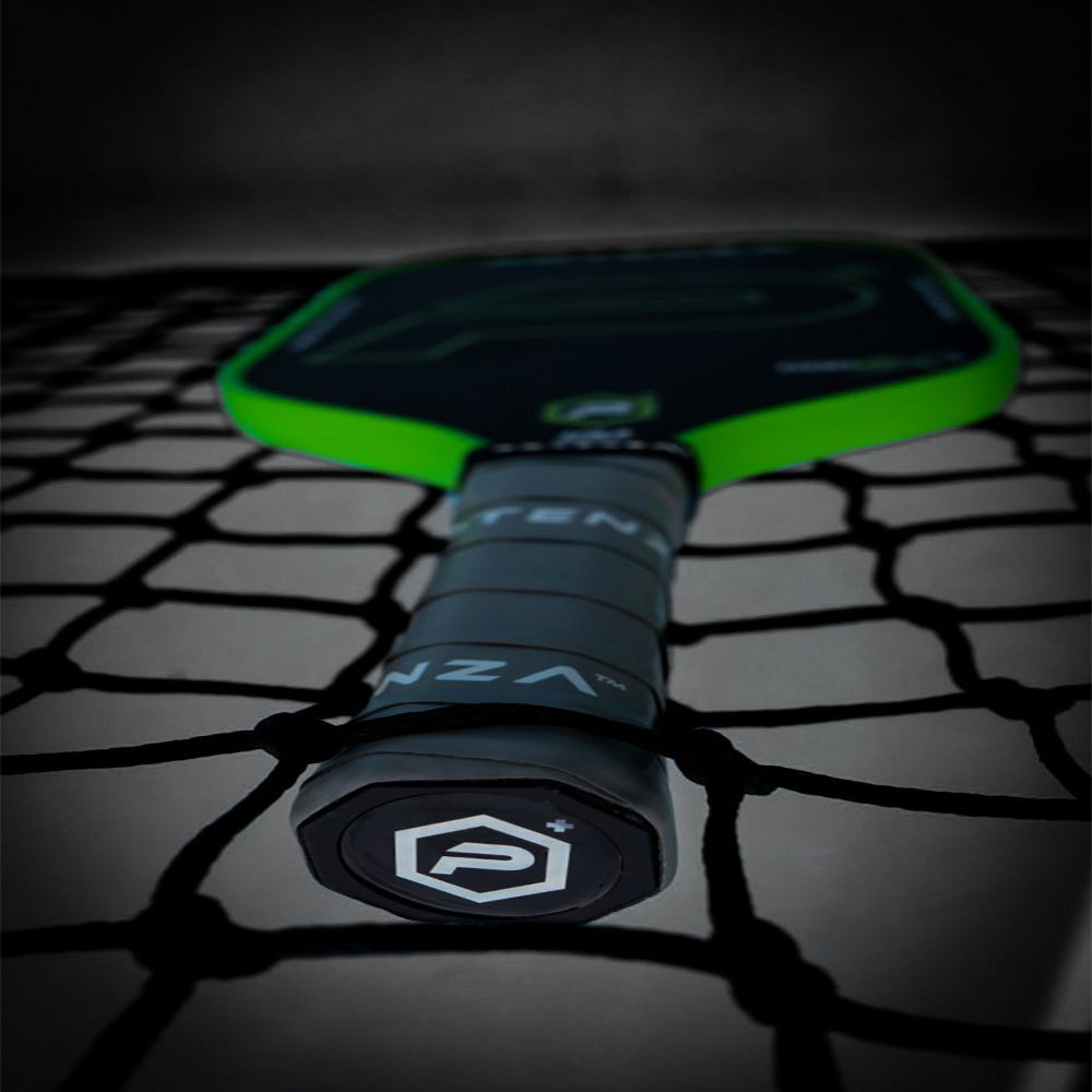 Potenza Pickleball P+ PowerSpin Carbon COREx3 Pickleball Paddle | Neon Green
