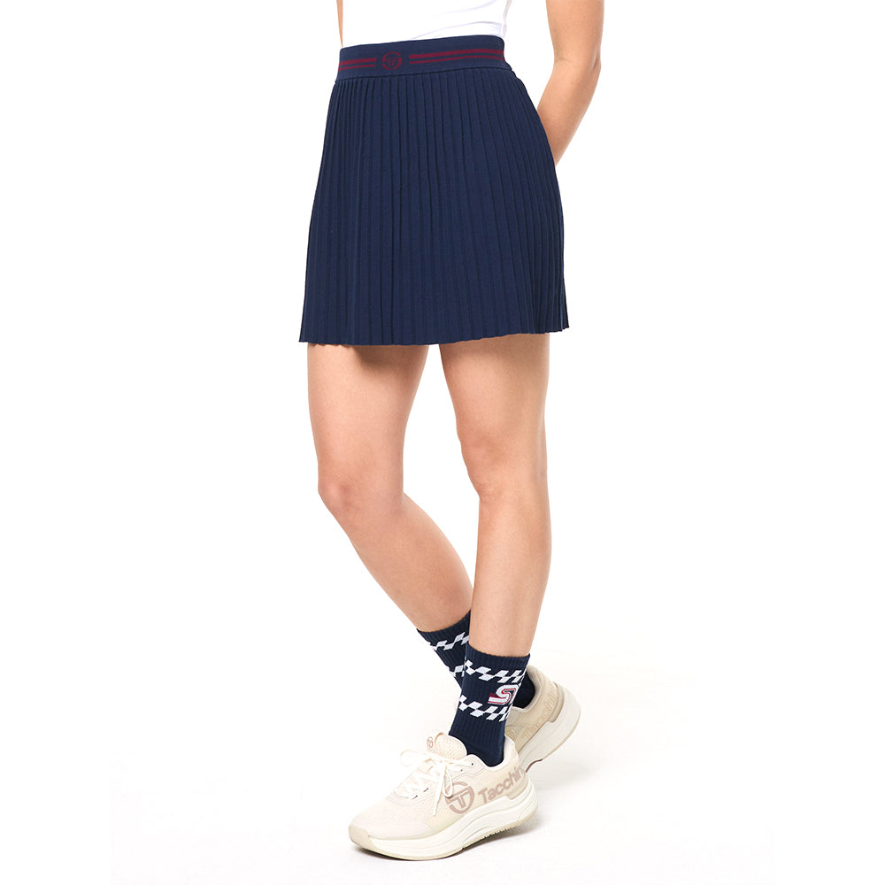 Sergio Tacchini Nota Knit Skirt - Maritime Blue