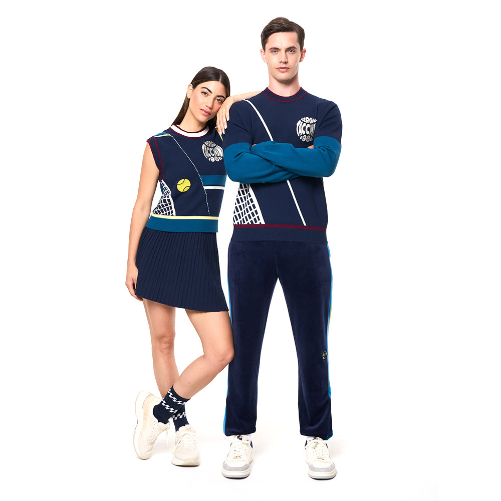 Sergio Tacchini Nota Knit Skirt - Maritime Blue