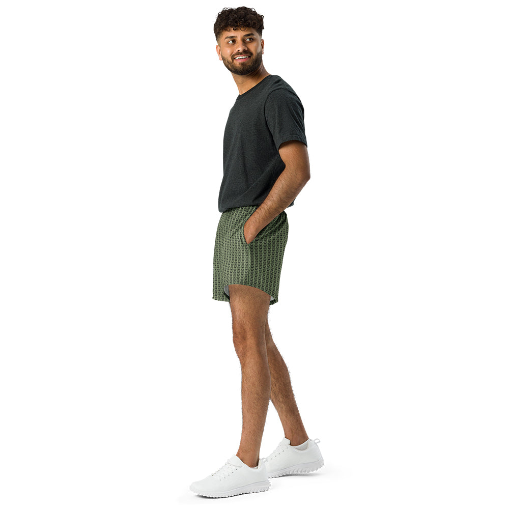 CROWN PICKLEBALL - Logo Pattern Short (Olive)