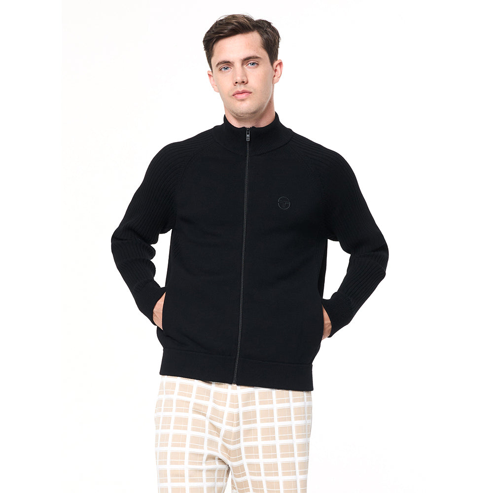 Sergio Tacchini Saggio Track Jacket - Black Beauty