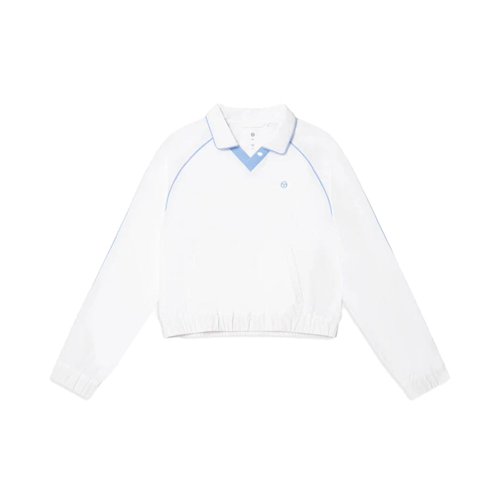 Sergio Tacchini Doni Long Sleeve Polo | Brilliant White