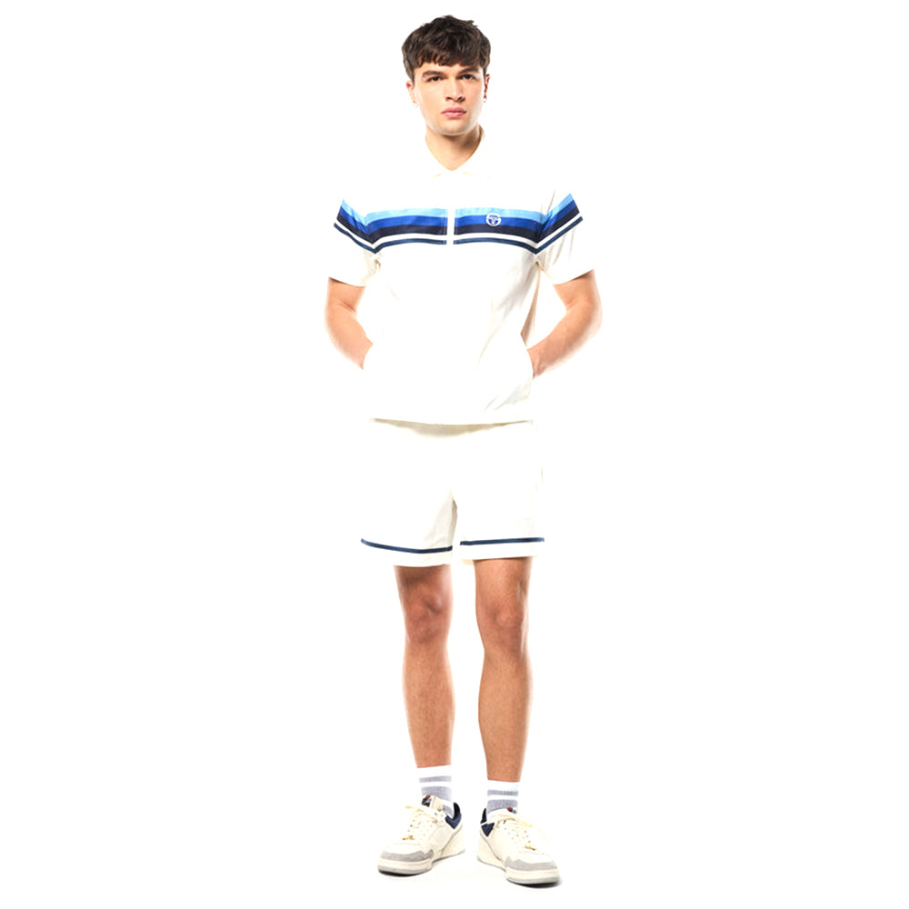 Chaqueta de chándal Sergio Tacchini Striscia de manga corta | Gardenia