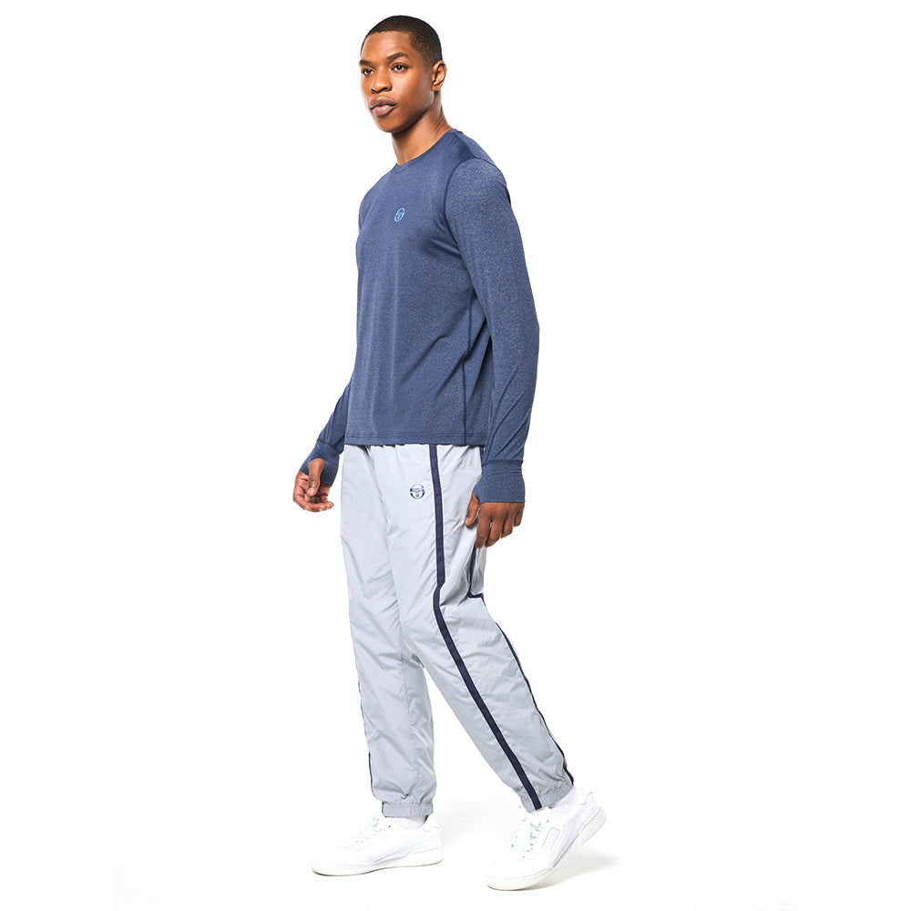 Sergio Tacchini Attivo Damarindo Long Sleeve Tee - Maritime Blue