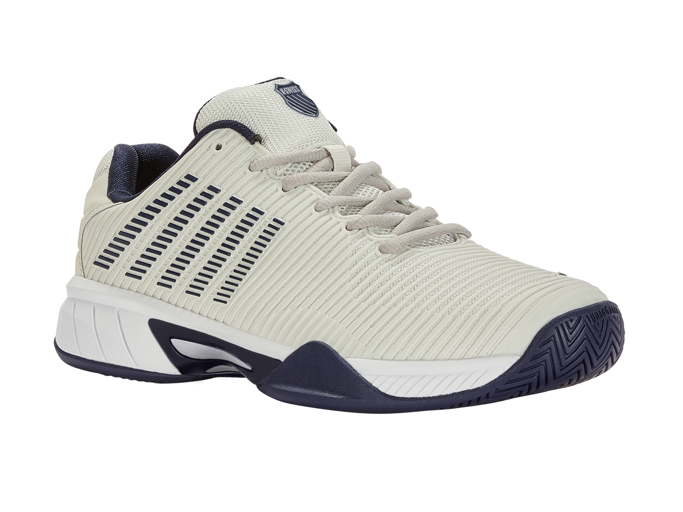 K-Swiss Big Kids' Shoes Hypercourt Express 2 | Gray/Wht/Peacoat