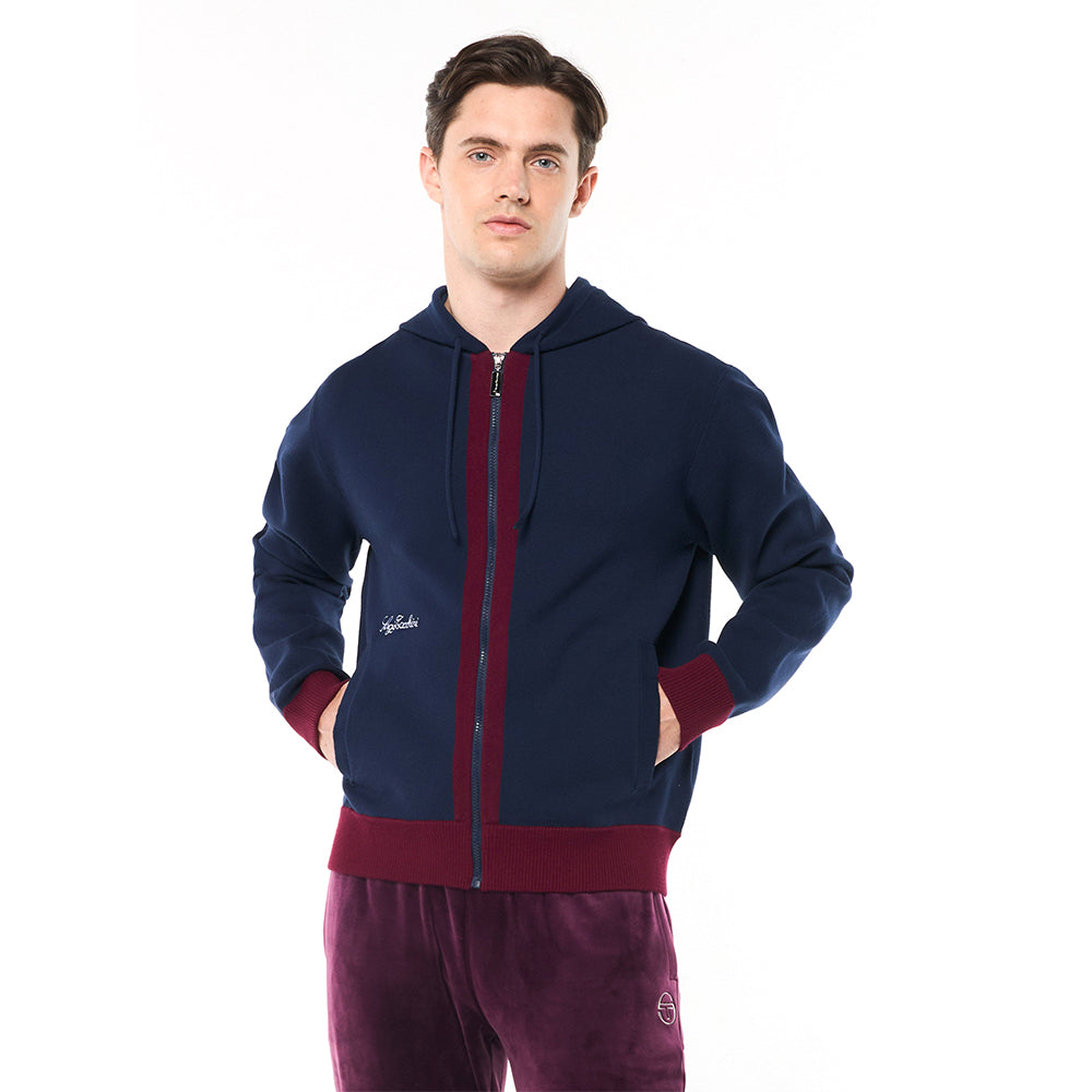 Sergio Tacchini Miglia Hoodie - Maritime Blue