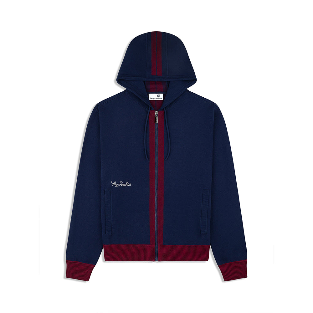 Sergio Tacchini Miglia Hoodie - Maritime Blue
