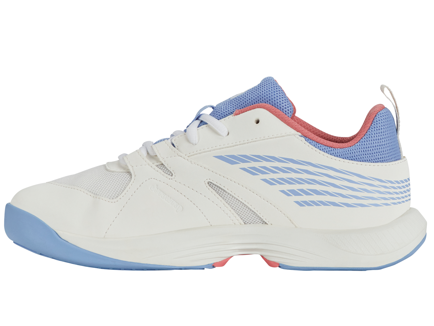 K-Swiss Big Kids' Shoes Speedtrac | Bright White/Open Air/Strawberry Ice