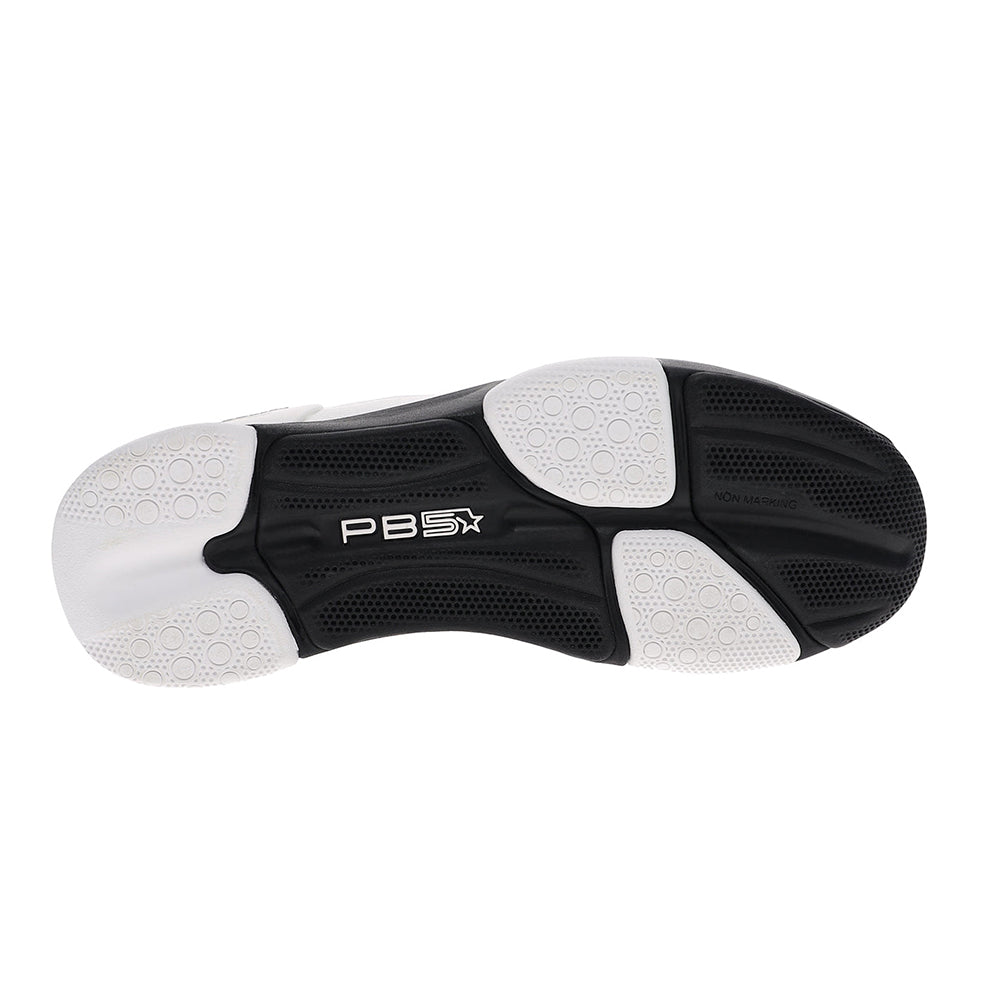 PB5 Women's Pickleball Shoes Court2 | White-Black