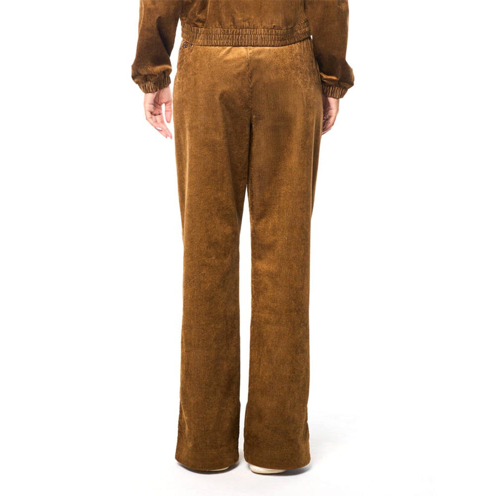 Sergio Tacchini Pantalón de Chándal Corduroy de Mujer | Marrón Bronce