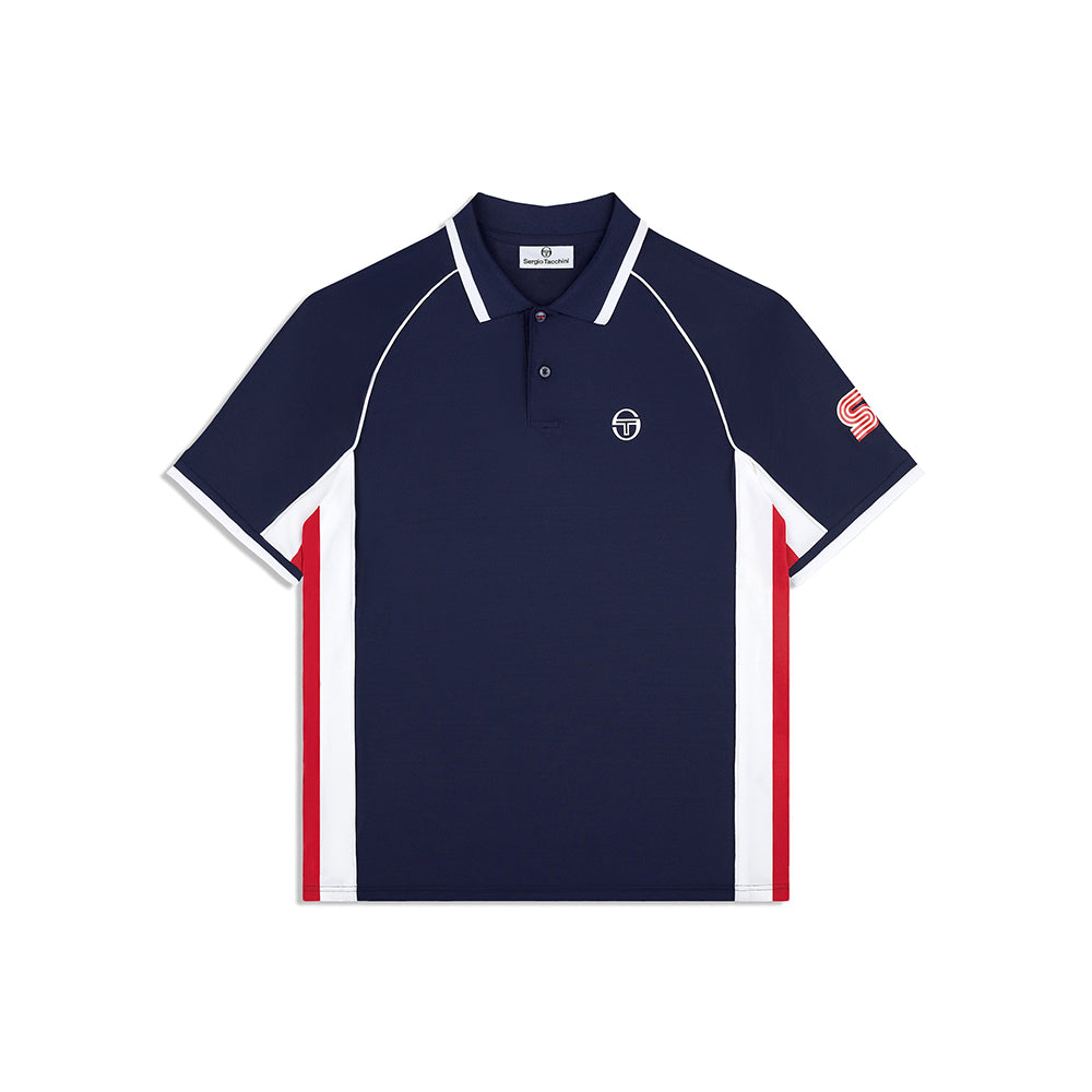 Sergio Tacchini Macchina Polo - Maritime Blue