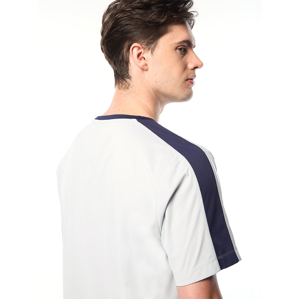 Sergio Tacchini Tore T -Shirt - Quiet Grey