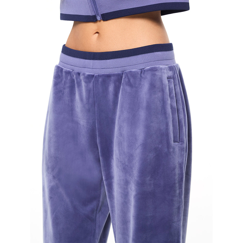 Sergio Tacchini Leta Velour Pant - Heron