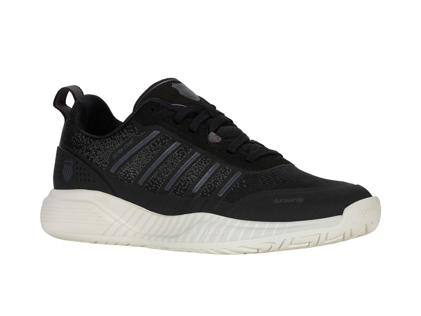 K-Swiss Women's Shoes Ultra Court | Black/Snow White/Asphalt