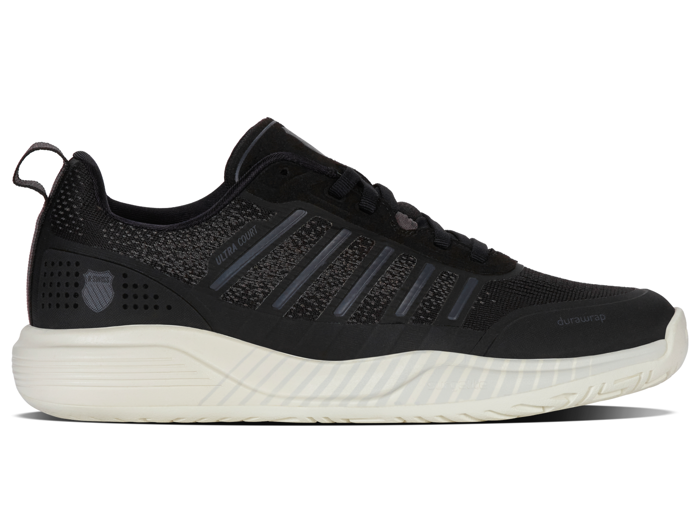 K-Swiss Women's Shoes Ultra Court | Black/Snow White/Asphalt