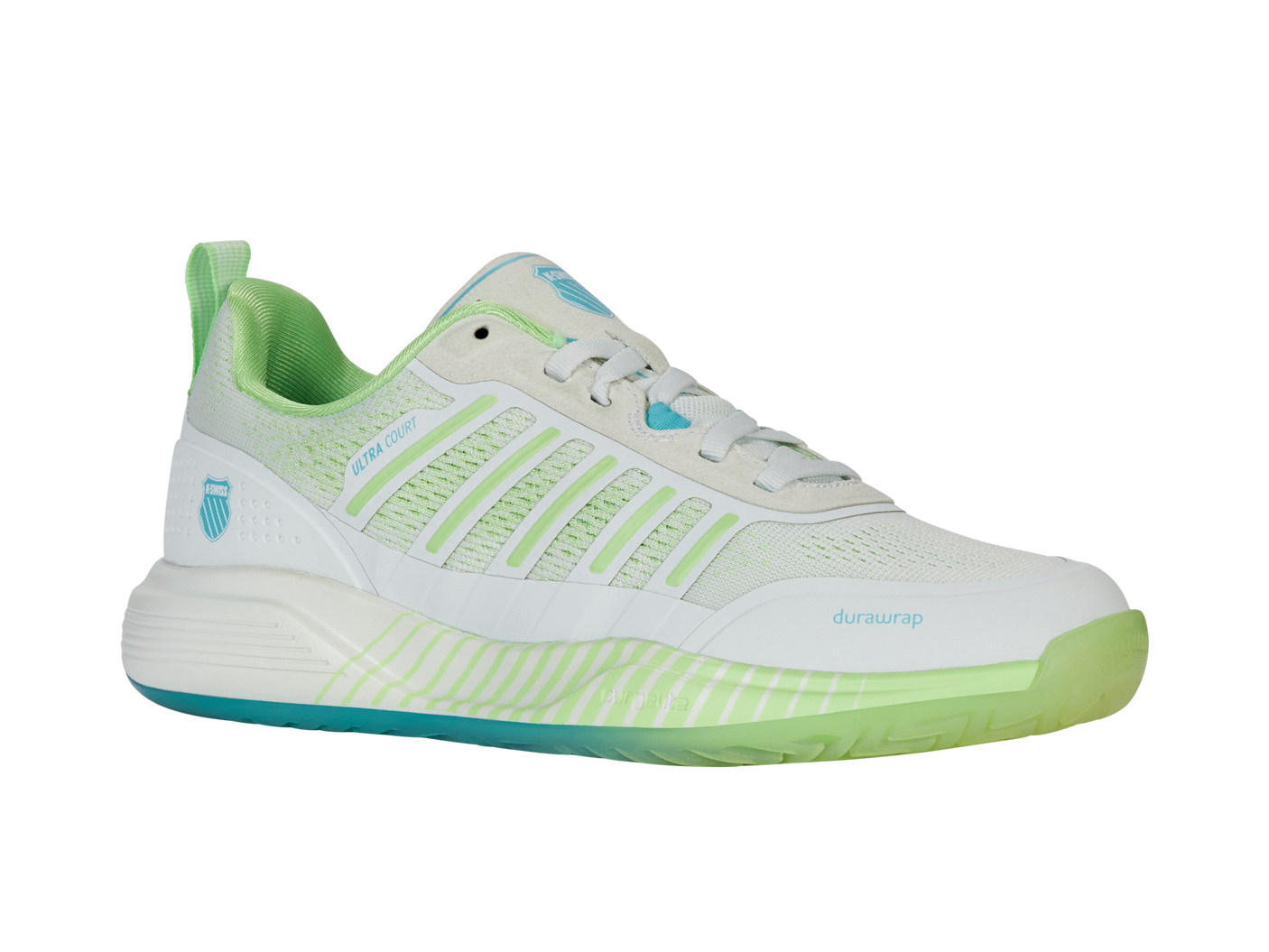 K-Swiss Women's Shoes Ultra Court | Bit Of Blue/Paradise Green/Capri