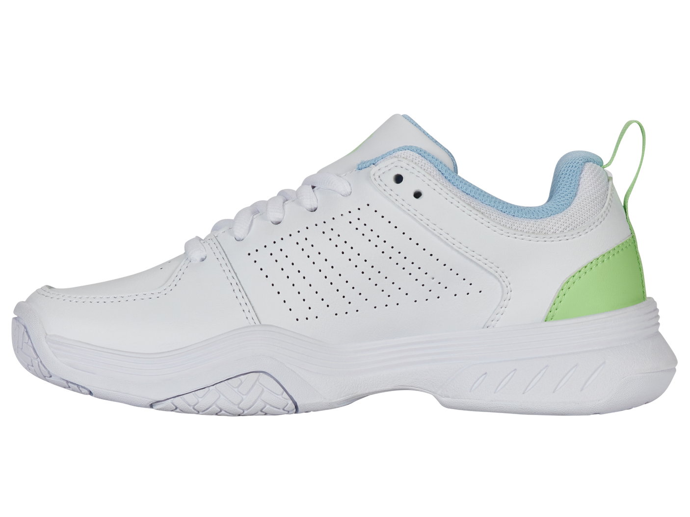 K-Swiss Women's Shoes Court Express 2 | White/Dutch Canal/Paradise Green