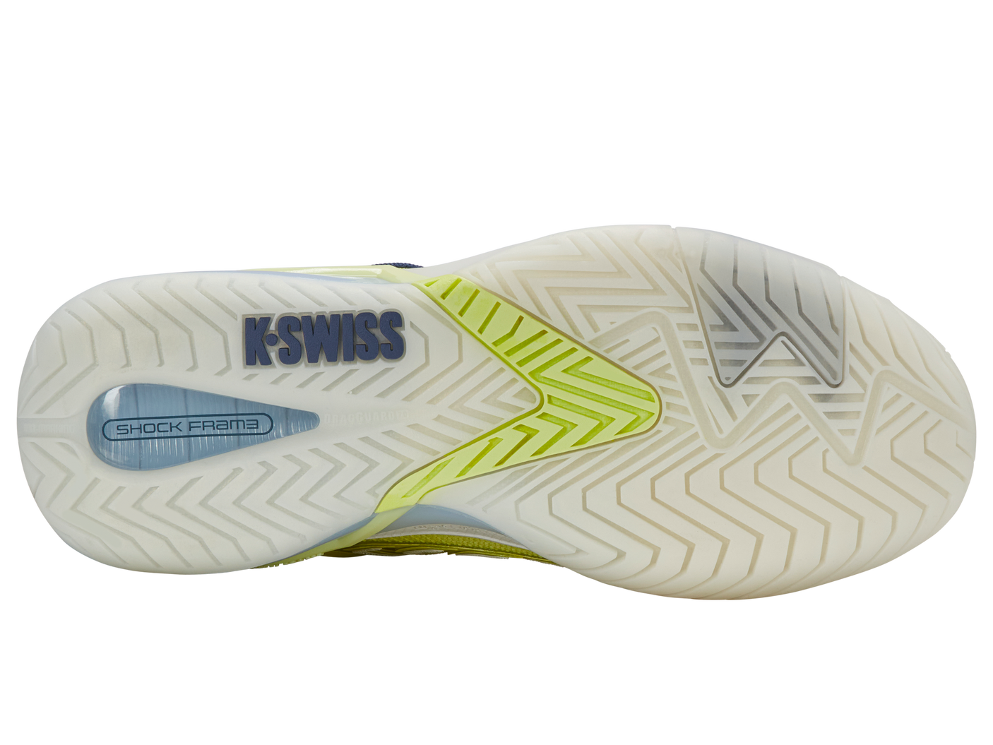 Zapatillas K-Swiss Ultrashot 4 para mujer | Verde Luminario/Blanco De Blanco/Azul Balada