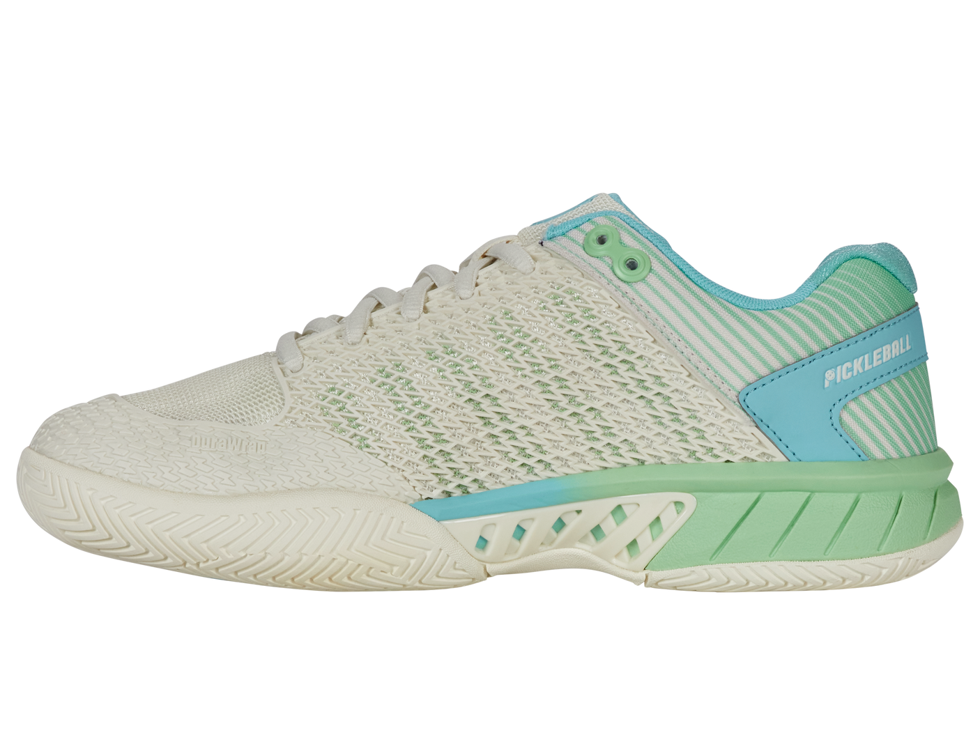 K-Swiss Women's Shoes Express Light Pickleball | Egret/Patina Green