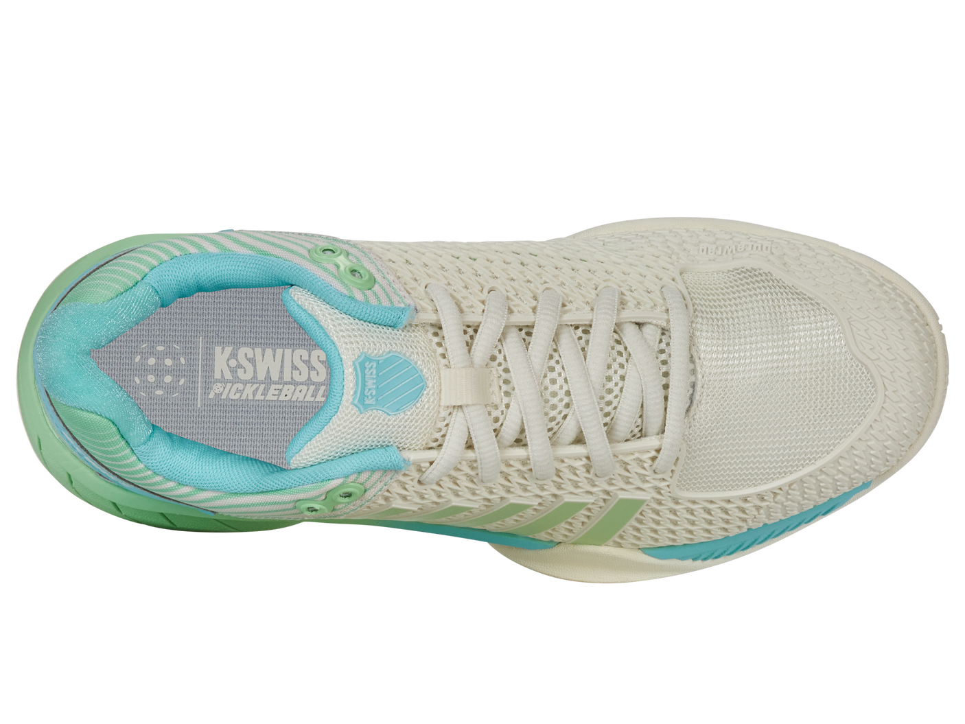K-Swiss Women's Shoes Express Light Pickleball | Egret/Patina Green