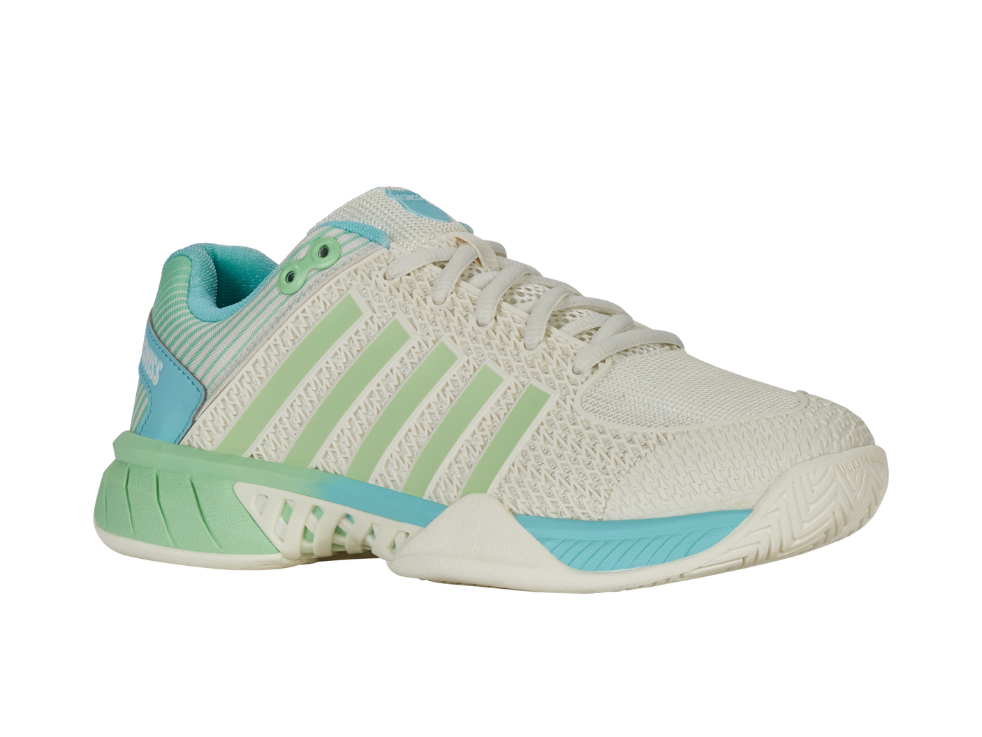 K-Swiss Women's Shoes Express Light Pickleball | Egret/Patina Green