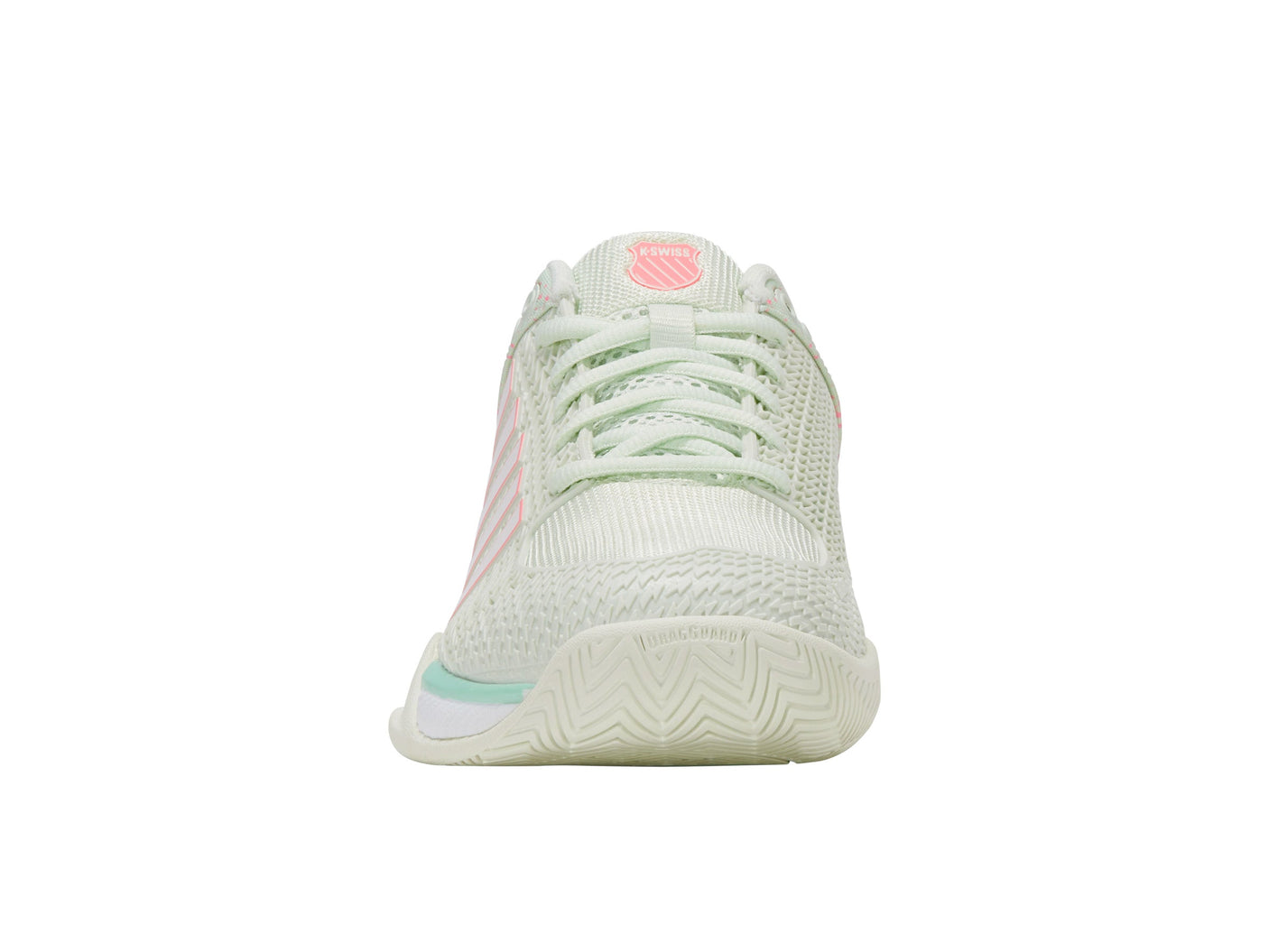 Zapatillas de mujer K-Swiss Express Light Pickleball | Ice/Melón/Rosa pastel neón