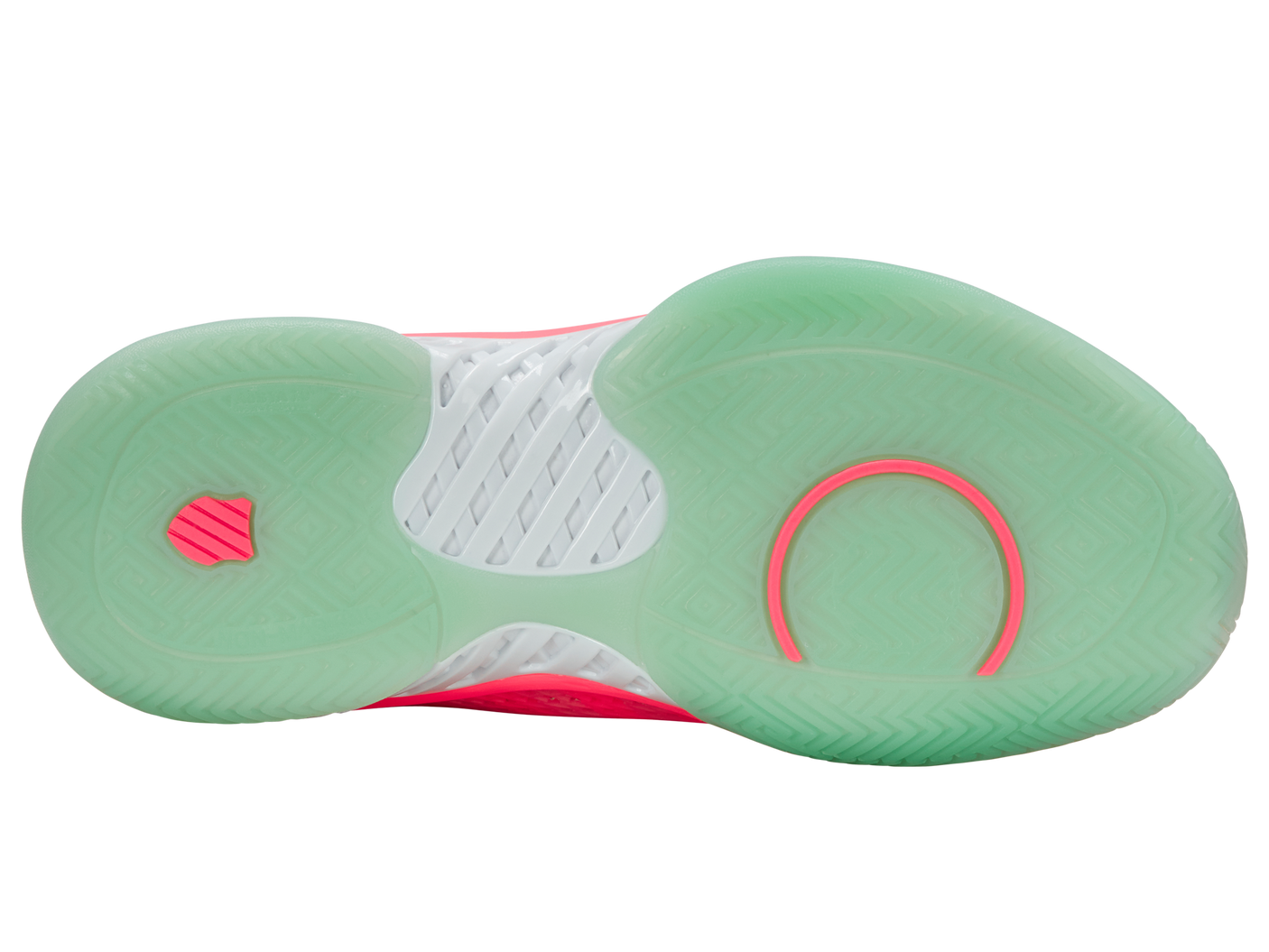 K-Swiss Women's Shoes Express Light Pickleball | Neon Pastel Pink/Neon Mint/White