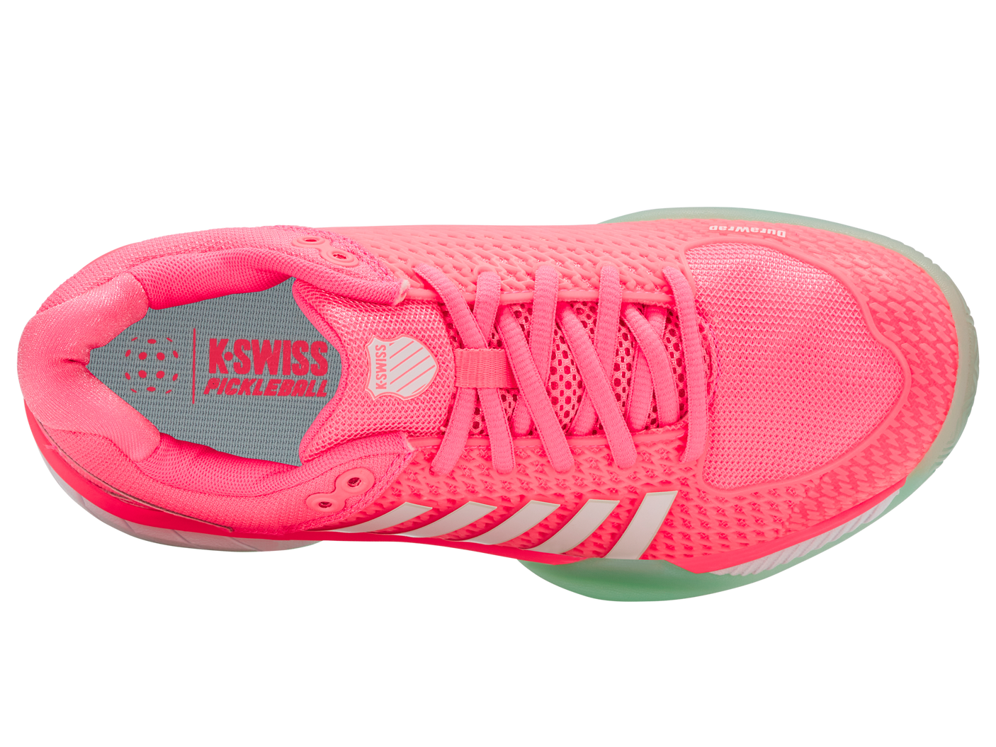 K-Swiss Women's Shoes Express Light Pickleball | Neon Pastel Pink/Neon Mint/White