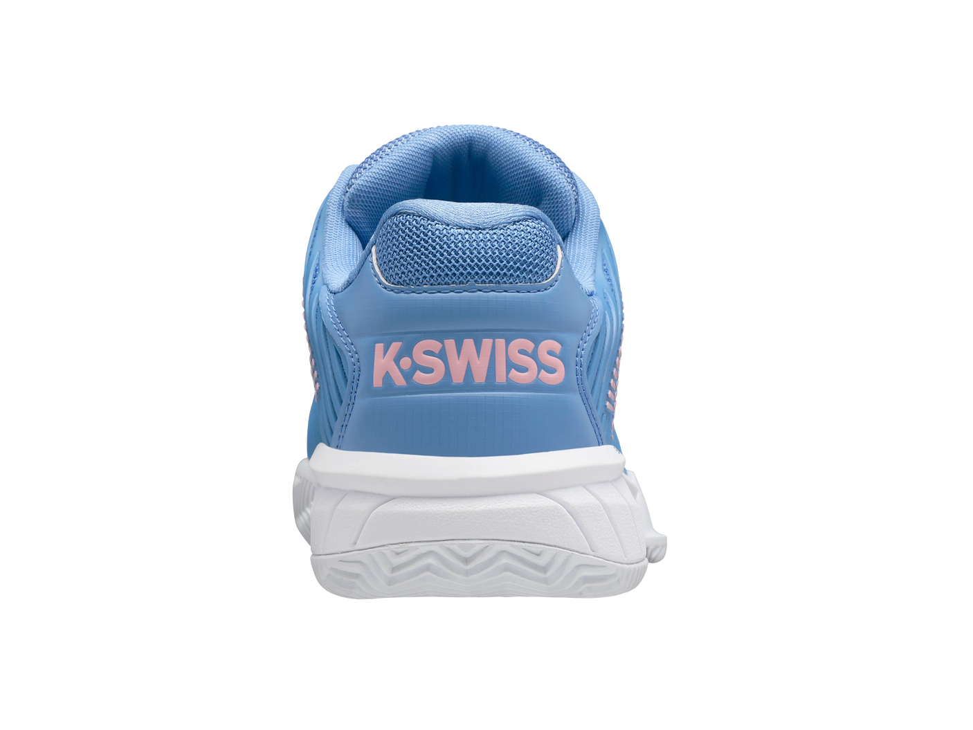 K-Swiss Women's Shoes Hypercourt Express 2 Clay | Silver Lake Blue/White/Orchid Pink