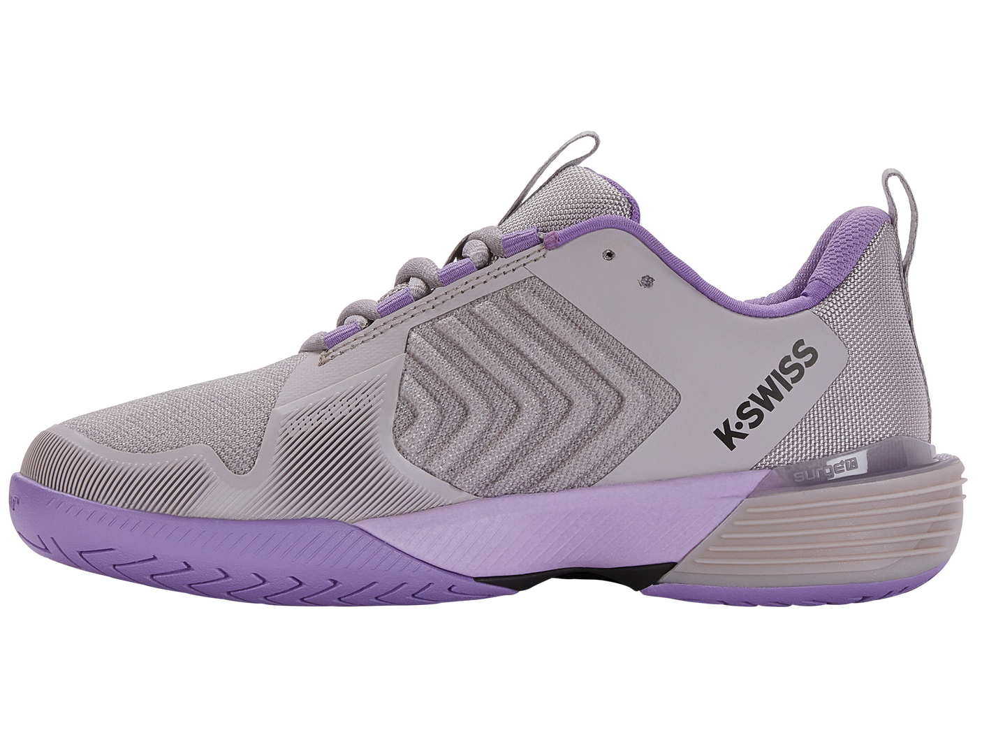 Zapatillas K-Swiss Ultrashot 3 para mujer | Gotas de lluvia/Morado cachemir/Noche sin luna