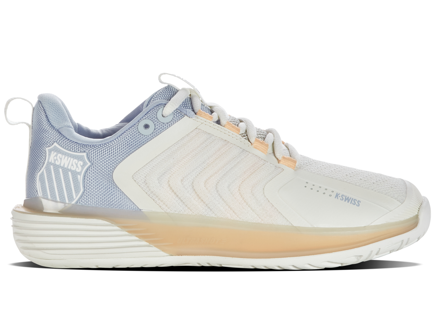 Zapatillas K-Swiss Ultrashot 3 para mujer | Blanco estrella/Blanco ónix/Jaspeado